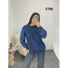 Фотография Свитер женский 2788 blue р.48-54 "FSN" недорого оптом от прямого поставщика