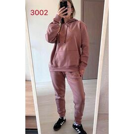 Фотография Костюм спортивный женский 3002 brown р.46-52 "FSN" недорого оптом от прямого поставщика