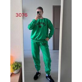 Фотография Костюм спортивный женский 3076 green р.42-48 "FSN" недорого оптом от прямого поставщика