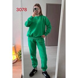 Фотография Костюм спортивный женский 3078 green р.42-48 "FSN" недорого оптом от прямого поставщика