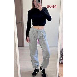 Штани спортивні жіночі 6044 grey р.44-52 "FSN" недорого оптом від прямого постачальника