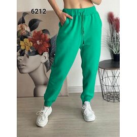 Фотография Штаны спортивные женские тёплые 6212 l.green р.48-54 "FSN" недорого оптом от прямого поставщика