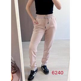 Штани спортивні жіночі 6240 beige р.42-48 "FSN" недорого оптом від прямого постачальника