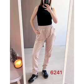 Фотография Штаны спортивные женские 6241 beige р.44-50 "FSN" недорого оптом от прямого поставщика