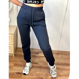 Фотография Штаны спортивные женские тёплые 7434 navy р.42-48 "FSN" недорого оптом от прямого поставщика