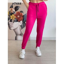 Фотография Штаны спортивные женские тёплые 7444 pink р.42-48 "FSN" недорого оптом от прямого поставщика