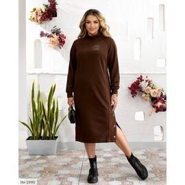 Жіноча літня трикотажна сукня р.50-52;54-56;58-60;62-64 "LETTI" купити недорого від прямого постачальника