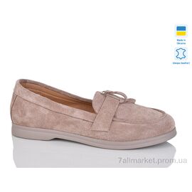 Туфлі жіночі стильні Весна/осінь B8 капучино замш (6 пар р.37-41) "Sali" недорого оптом від прямого постачальника