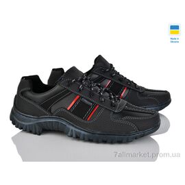 Фотография Кроссовки мужские модные Весна/осень Kindzer UA27 чорний (8 пар р.40-45) "Kindzer" недорого оптом от прямого поставщика