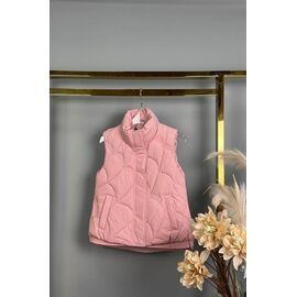 Жилетка дитяча на дівчинку 1177 pink р.128-152 "Delfinka" недорого оптом від прямого постачальника