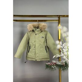 Фотография Курка детская зимняя на мальчика 25009 mint р.116-134 "Delfinka" недорого оптом от прямого поставщика