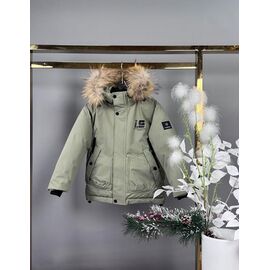 Фотография Курка детская зимняя на мальчика 25011 mint р.116-134 "Delfinka" недорого оптом от прямого поставщика