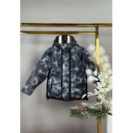 Фотография Курка детская зимняя на мальчика 25016 navy р.128-146 "Delfinka" недорого оптом от прямого поставщика