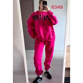 Костюм спортивний жіночий 6349 crimson р.46-52 "FSN" недорого оптом від прямого постачальника