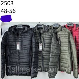 Фотография Куртка мужская демисезонная  стеганная размеры 48-56 (3цв) "NEW NOCE" недорого от прямого поставщика