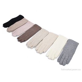 Фотография Перчатки женские Весна/осень 909-1 mix (12 шт. р.сетка 6,5-8,5) "KUINH" недорого оптом от прямого поставщика