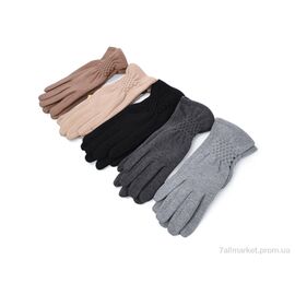 Фотография Перчатки женские Зима 1-21 mix (12 шт. р.сетка 6,5-8,5) "KUINH" недорого оптом от прямого поставщика