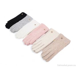 Фотография Перчатки женские Зима 10-2 сенсор mix (12 шт. р.сетка 6,5-7,5) "KUINH" недорого оптом от прямого поставщика