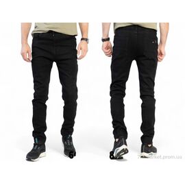 Фотография Джинсы мужские Зима 664 black (8 шт. р.сетка 29-38) "Massmag" недорого оптом от прямого поставщика