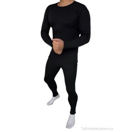 Фотография Термобельё мужское Зима Термо білизна чорний (6 шт. р.сетка 48-56) "Алия" недорого оптом от прямого поставщика