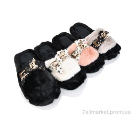 Фотография Тапки женские для дома Весна/осень WP676 mix (12 пар р.36-41) "Alex" недорого оптом от прямого поставщика