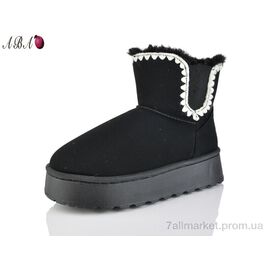 Уггі жіночі утеплені Зима F566-1 (10 пар р.36-41) "Aba" недорого оптом від прямого постачальника