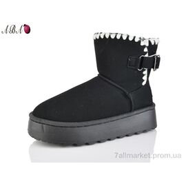 Уггі жіночі утеплені Зима F569-2 (10 пар р.36-41) "Aba" недорого оптом від прямого постачальника