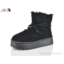 Фотография Угги женские утепленные зима F571-1 (10 пар р.36-41) "Aba" недорого оптом от прямого поставщика