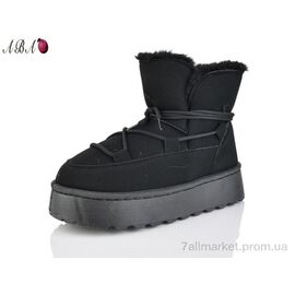 Фотография Угги женские утепленные зима F572-1 (10 пар р.36-41) "Aba" недорого оптом от прямого поставщика