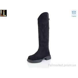 Фотография Сапоги женские удобные зима TSD-L0065-2 (6 пар р.36-41) "Lilin" недорого оптом от прямого поставщика