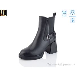 Черевики жіночі стильні Зима LM-RK858-A1-1P (6 пар р.36-40) "Lilin" недорого оптом від прямого постачальника