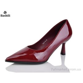Фотография Туфли женские стильные Весна/осень P207-10 (6 пар р.36-40) "Башили" недорого оптом от прямого поставщика