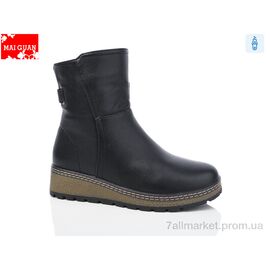 Черевики жіночі стильні Зима A98-3 (8 пар р.37-42) "Maiguan" недорого оптом від прямого постачальника