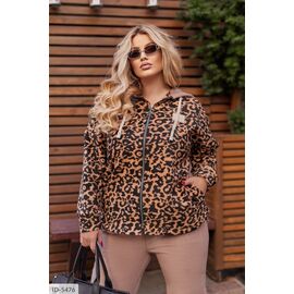 Фотография Женский костюм кофта с брюками на резнике большие размеры р.50-52;54-56;58-60;62-64 (3цв) "LETTI" купить недорого от прямого поставщика