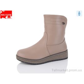 Фотография Ботинки женские стильные зима A98-2K (8 пар р.37-42) "Maiguan" недорого оптом от прямого поставщика