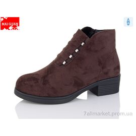 Черевики жіночі стильні Весна/осінь L61-1F (8 пар р.36-41) "Maiguan" недорого оптом від прямого постачальника