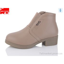 Фотография Ботинки женские стильные Весна/осень L63-1K (8 пар р.36-41) "Maiguan" недорого оптом от прямого поставщика