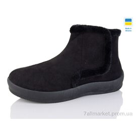 Фотография Угги женские утепленные зима D21 чорний (8 пар р.37-42) "Inblue" недорого оптом от прямого поставщика