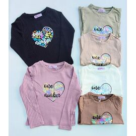 Фотография Свитер детский на девочку 5181 milk р.8-14 "Baykush" недорого оптом от прямого поставщика