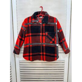 Сорочка дитяча тепла на дівчинку M387 red р.3-6 "Major" недорого оптом від прямого постачальника