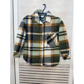 Сорочка дитяча тепла на дівчинку M389 khaki р.3-6 "Major" недорого оптом від прямого постачальника