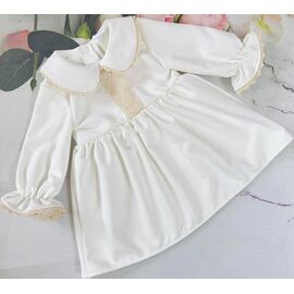 Плаття дитяче на дівчинку 7302-3 white р.80-86 "Moda school" недорого оптом від прямого постачальника