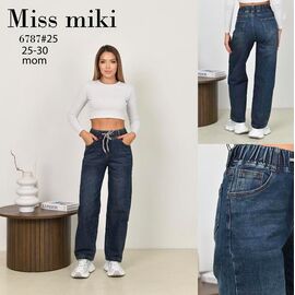 Джинси жіночі 6787 blue р.25-30 "Immei" недорого оптом від прямого постачальника