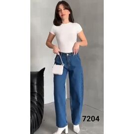 Джинси жіночі 7204 blue р.34-42 "Jeans Style" недорого оптом від прямого постачальника