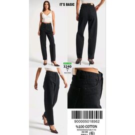 Джинси жіночі 3240-1 black р.32-36 "Jeans Style" недорого оптом від прямого постачальника