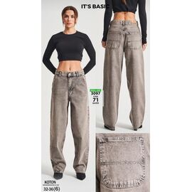 Джинси жіночі 3097-71 grey р.32-42 "Jeans Style" недорого оптом від прямого постачальника