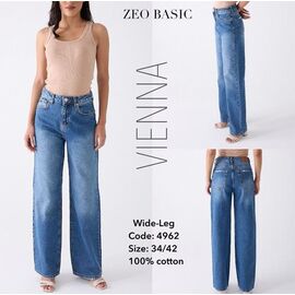 Джинси жіночі 4962 blue р.34-42 "Jeans Style" недорого оптом від прямого постачальника