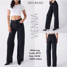 Джинси жіночі 4972 black р.34-42 "Jeans Style" недорого оптом від прямого постачальника