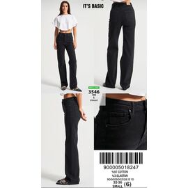Джинси жіночі 3546-1 black р.32-36 "Jeans Style" недорого оптом від прямого постачальника