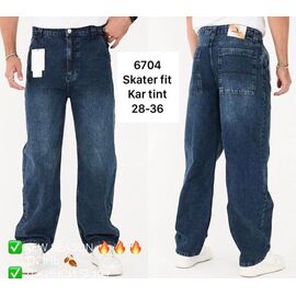 Джинси чоловічі 6704 blue р.28-36 "LILY" недорого оптом від прямого постачальника